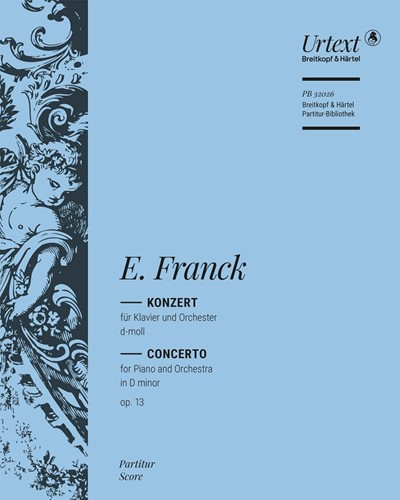 Piano Concerto in D minor, op. 13 — Eduard Franck