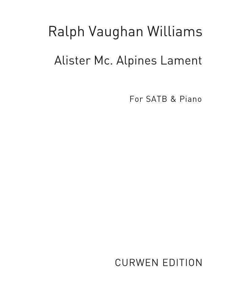 Alister McAlpine's Lament — Ralph Vaughan Williams