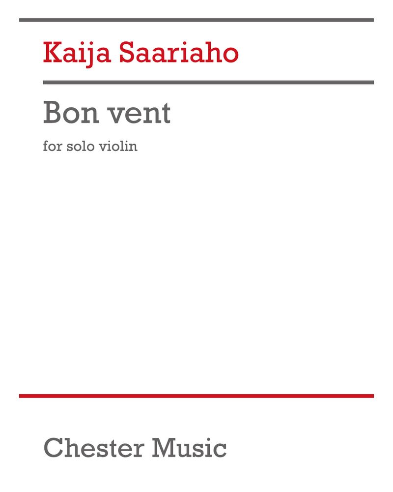 Bon Vent — Kaija Saariaho