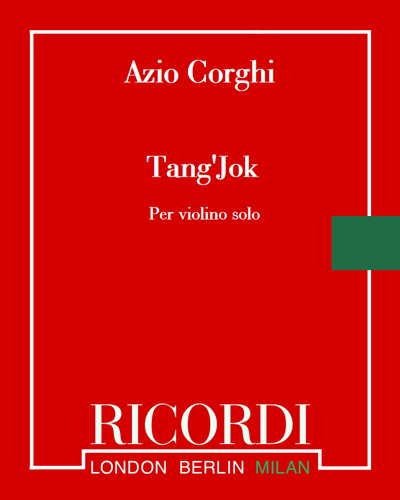 Tang'Jok — Azio Corghi