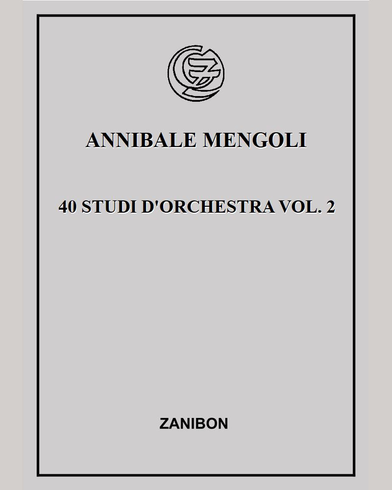 40 Studi d'orchestra Vol. 2 — Annibale Mengoli