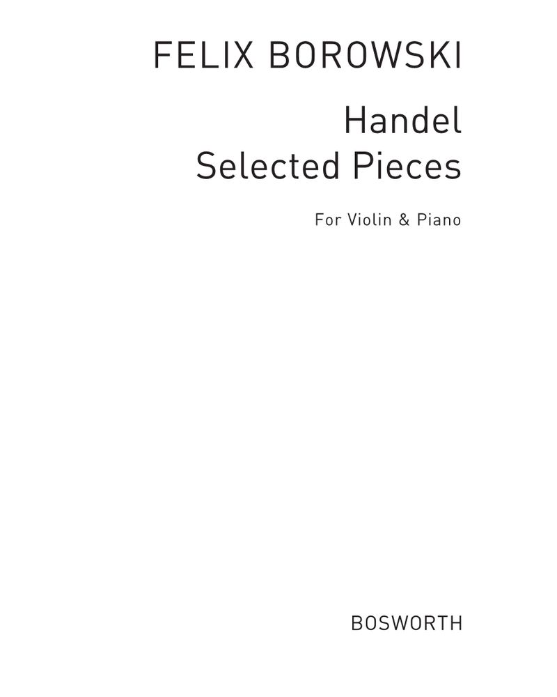 Selected Pieces — 亨德尔