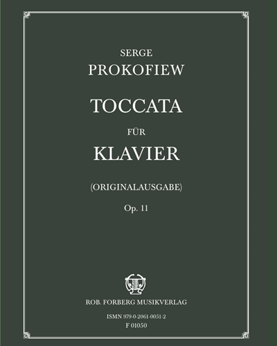 Toccata for Piano, op. 11 — 普罗科菲耶夫