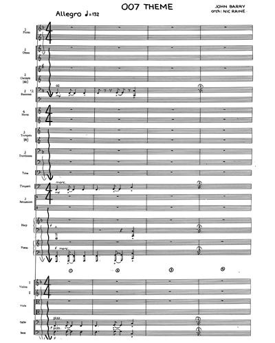 007 Theme — 约翰·巴里