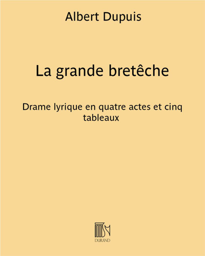La grande bretêche — Albert Dupuis