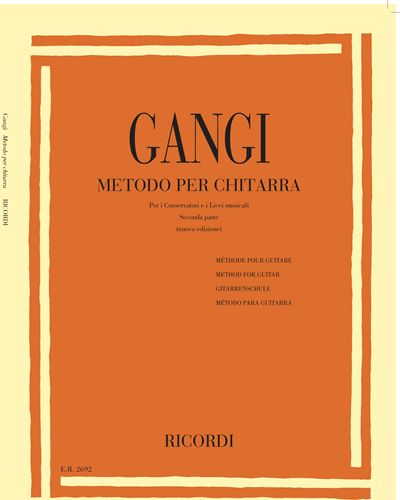 Metodo per chitarra seconda parte — Mario Gangi