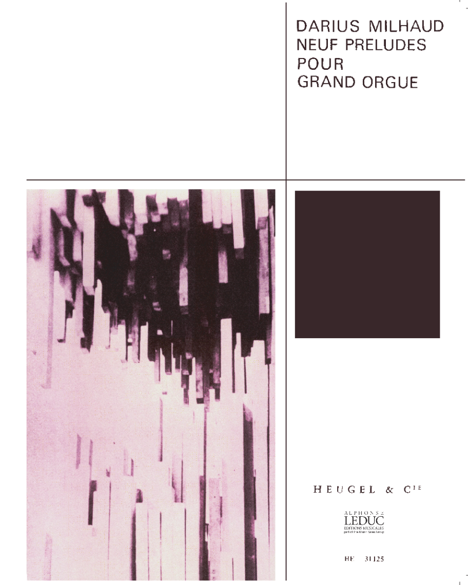 Nine Preludes for Great Organ — 米约
