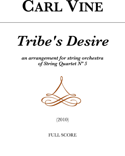 Tribe's Desire — Carl Vine
