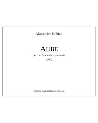 Aube — Alessandro Solbiati