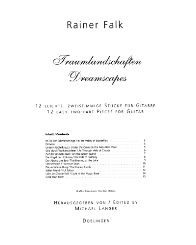Traumlandschaften — Rainer Falk