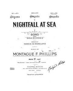 Nightfall At Sea — Montague Phillips
