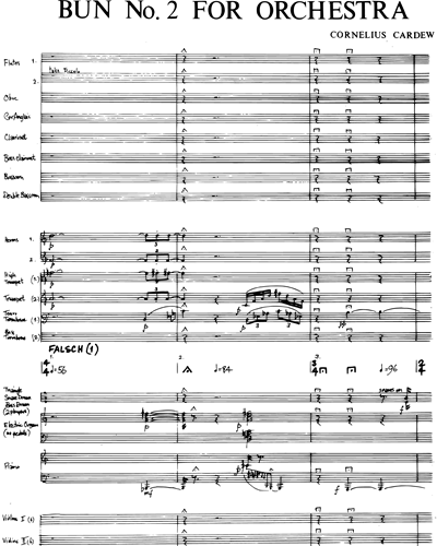 Treatise Handbook — Cornelius Cardew