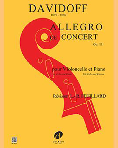 Allegro de Concert in B minor, op. 11 — Karl Davydov