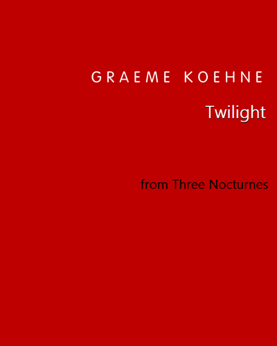Twilight — Graeme Koehne