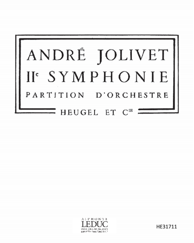 Symphony No. 2 — 安德烈·若利韦