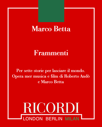 Frammenti — Marco Betta