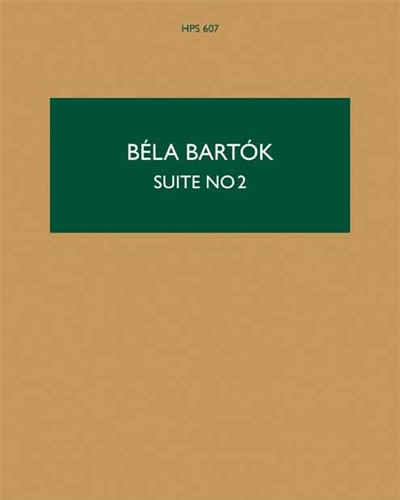 Suite No. 2, op. 4 — Béla Bartók