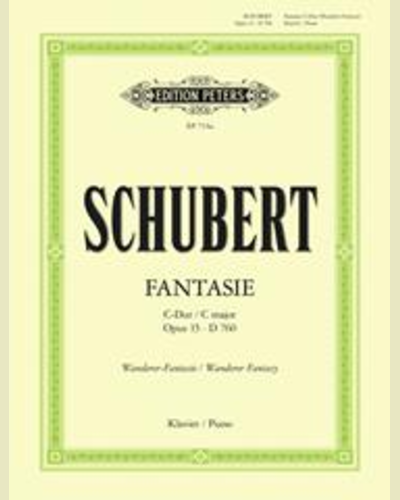 Wanderer Fantasy in C Op.15/D760 — Franz Schubert