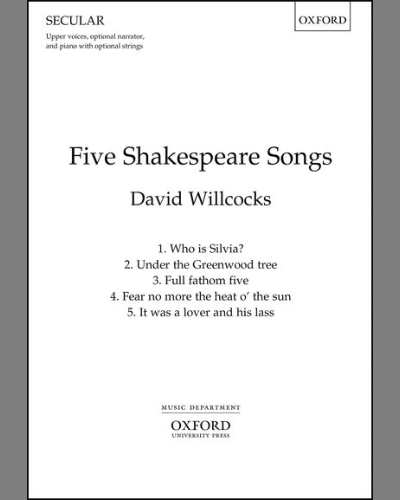 Five Shakespeare Songs — 大卫·威尔科克斯
