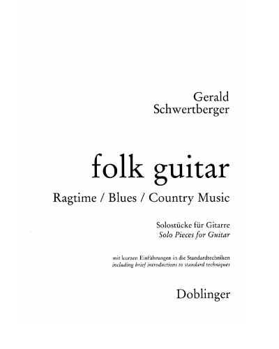 Folk Guitar — Gerald Schwertberger