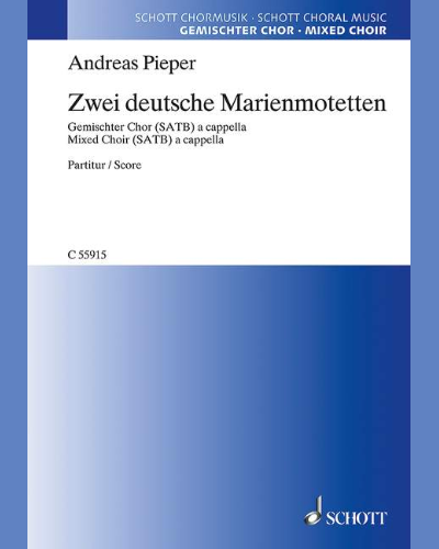 Zwei deutsche Marienmotetten — Andreas Pieper