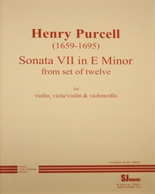Sonata No. 7 in E minor, Z. 796 — Henry Purcell