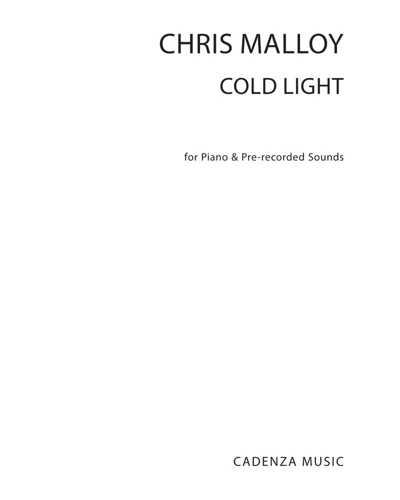 Cold Light — Chris Malloy