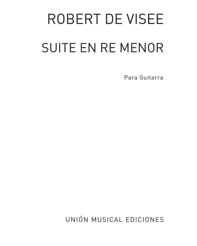 Suite in D minor — Robert de Visée