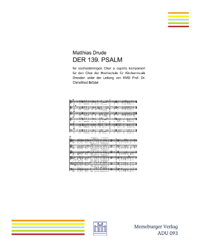 Psalm 139 — Matthias Drude