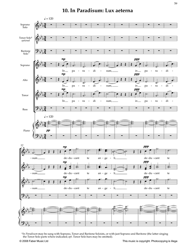 In Paradisum: Lux Aeterna (No. 10 from 'Eternal Light') — Howard Goodall