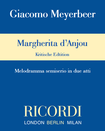 Margherita d'Anjou — 梅耶贝尔