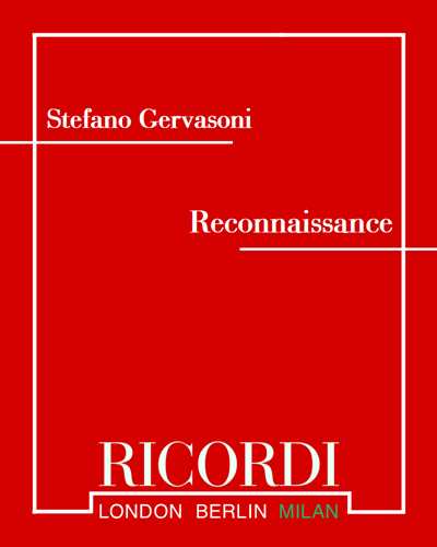 Reconnaissance — Stefano Gervasoni