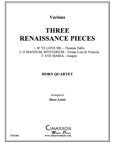 3 Renaissance Pieces — 合集