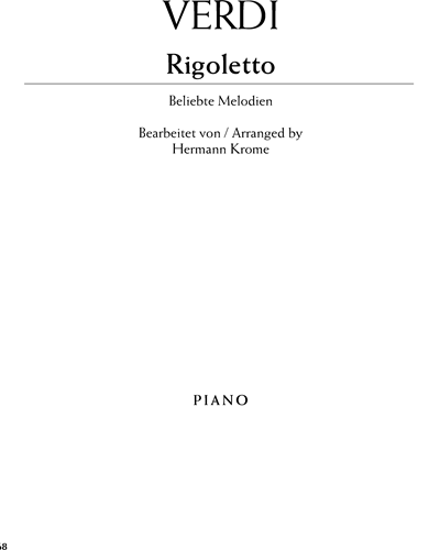 Rigoletto — 威尔第