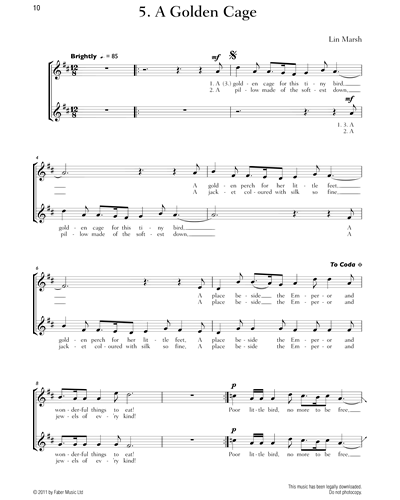 A Golden Cage — Lin Marsh