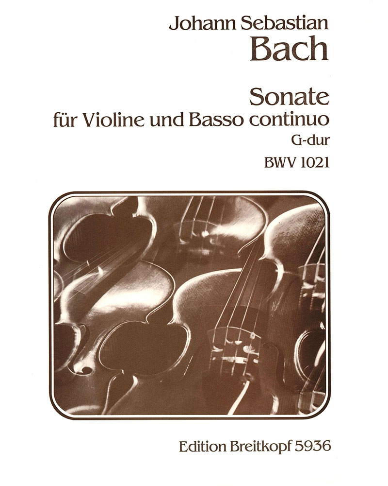 Sonata in G major, BWV 1021 — Johann Sebastian Bach