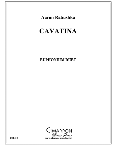 Cavatina, op. 10 — Aaron Rabushka