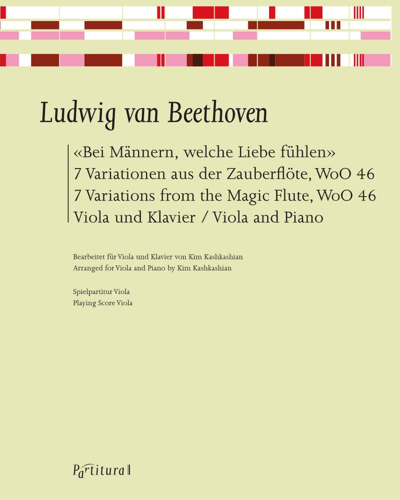 Seven Variations on the Theme 'Bei Männern, welche Liebe fühlen' (from 'The Magic Flute'), WoO 46 — 贝多芬