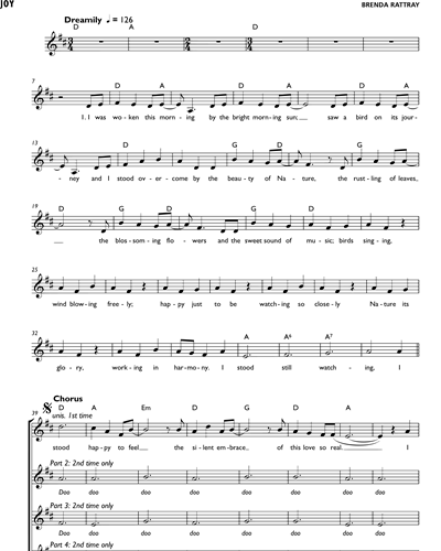 Joy — Brenda Rattray