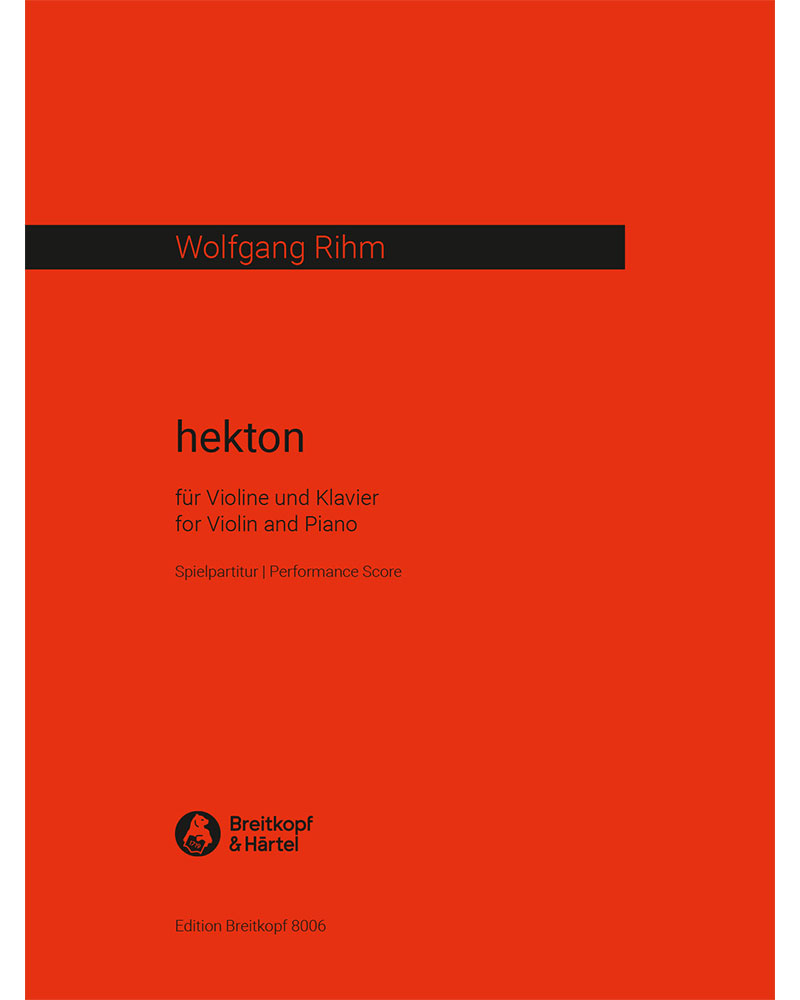 Hekton — 沃尔夫冈·里姆