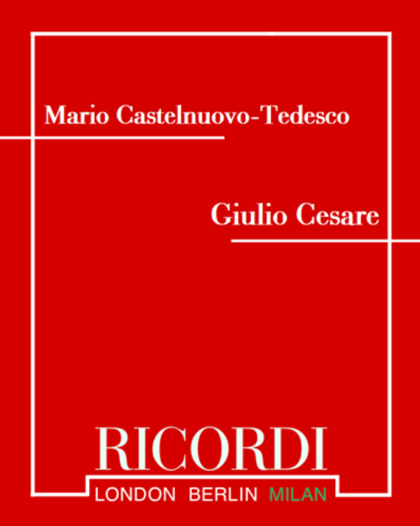 Giulio Cesare (from 'Ouvertures per il teatro di Shakespeare') — 卡斯特尔努奥沃-泰代斯科