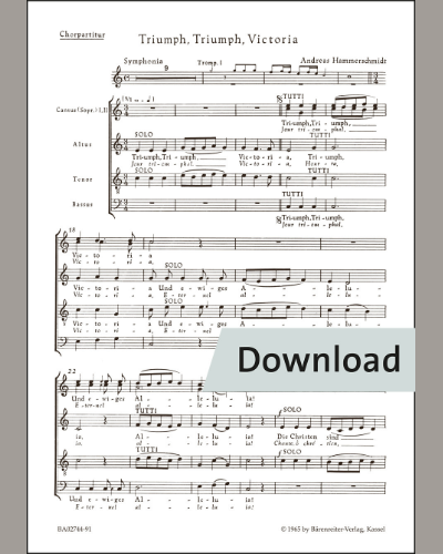 Triumph, Triumph, Victoria - Jour triomphal, Victoria — Andreas Hammerschmidt