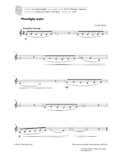 Moonlight Waltz — Louise Beach