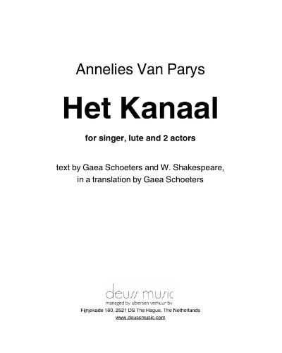 Het Kanaal — Annelies Van Parys