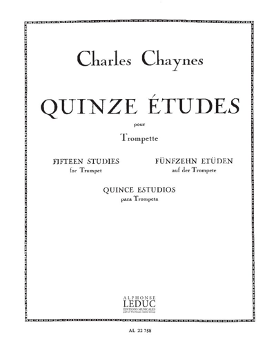 Fifteen Studies for Trumpet — Charles Chaynes