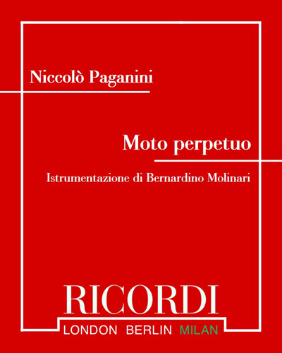 Moto perpetuo, op. 11 — 帕格尼尼