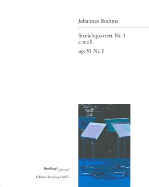 String Quartet No. 1 in C minor, op. 51/1 — 勃拉姆斯