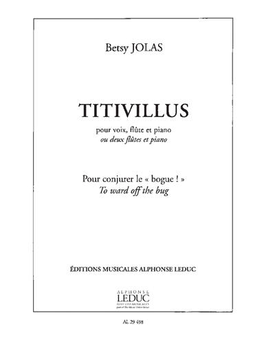 Titivillus — Betsy Jolas