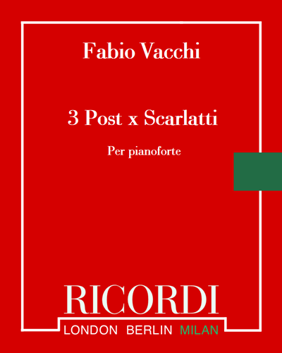 Three Pieces after Scarlatti — Fabio Vacchi
