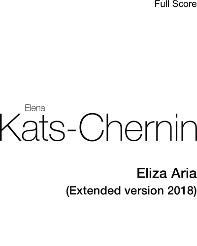 Eliza Aria — Elena Kats-Chernin